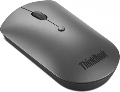 Lenovo Computer mouse ThinkBook Silent, Wireless, Bluetooth, AA, Iron Grey 4Y50X88824 | Elektrika.lv