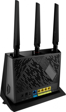 Asus Wi-fi rūteris LTE 4G-AC86U, 802.11ac, 10/100/1000 Mbit/s, Ethernet LAN (RJ-45) ports 4, Dual-band, 1 x USB 2.0 90IG05R0-BM9100 | Elektrika.lv