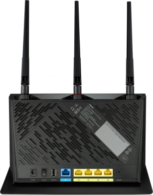Asus Wi-fi rūteris LTE 4G-AC86U, 802.11ac, 10/100/1000 Mbit/s, Ethernet LAN (RJ-45) ports 4, Dual-band, 1 x USB 2.0 90IG05R0-BM9100 | Elektrika.lv
