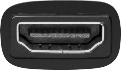 Goobay Goobay HDMI female (Type A) | DVI-D male Dual-Link (24+1 pin) | HDMI/DVI-D adaptor, nickel plated 68482