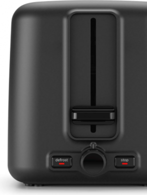 BOSCH Bosch DesignLine Toaster TAT3P423 Power 970 W, Number of slots 2, Housing material Stainless steel, Black TAT3P423 | Elektrika.lv