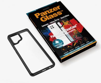 PanzerGlass PanzerGlass | Clear Case | Samsung | Galaxy A42 5G | Hardened glass | Black AB | Case Friendly;  More than 19% better protecting performance; Plastic frame surrounding rear cameras; Tempered anti-aging glass back;  Works w. wireless charging; Honeyco 0294