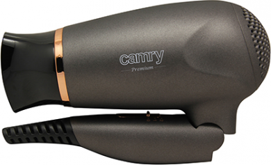 Camry Camry | Hair Dryer | CR 2261 | 1400 W | Number of temperature settings 2 | Metallic Grey/Gold CR 2261
