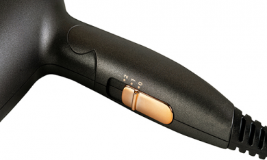 Camry Camry | Hair Dryer | CR 2261 | 1400 W | Number of temperature settings 2 | Metallic Grey/Gold CR 2261