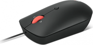 Lenovo Wired computer mouse, USB-C, Black 4Y51D20850 | Elektrika.lv