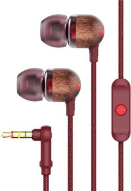 Marley Marley | Earbuds | Smile Jamaica | In-Ear Built-in microphone | 3.5 mm | Red EM-JE041-RD