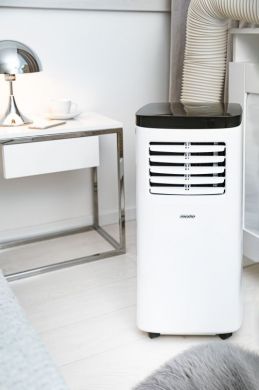 MESKO Air conditioner MS 7928, 2 speeds, Fan function, 7000 BTU/h, 20m², White/Black MS 7928 | Elektrika.lv