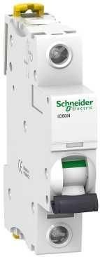 Schneider Electric iC60N 1P 50A C automātslēdzis A9F74150 | Elektrika.lv