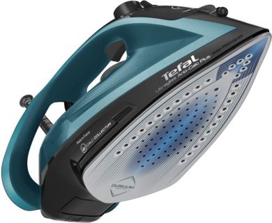 Tefal TEFAL | FV6832E0 | Steam Iron | 2800 W | Water tank capacity 270 ml | Continuous steam 50 g/min | Steam boost performance 260 g/min | Black/Blue FV6832E0