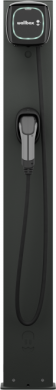 Wallbox Stand Pedestal Eiffel Basic Dual for Pulsar family, 1400mm, Black PED-EIFBS-DUAL | Elektrika.lv