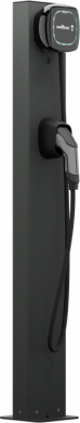 Wallbox Stand Pedestal Eiffel Basic Dual for Pulsar family, 1400mm, Black PED-EIFBS-DUAL | Elektrika.lv