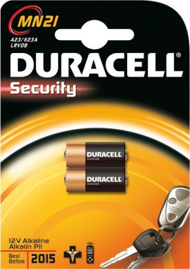 Duracell Baterijas MN21/V23GA 12V Alkaline BL2 2 gab. 209511 | Elektrika.lv