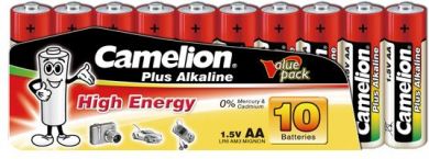 Camelion Baterijas LR6-SP10 AA/LR6, 2700 mAh, Plus Alkaline, 240 gab. 11101006 | Elektrika.lv