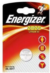 Energizer  Baterija CR2025, Lithium, 1 gab. 622 | Elektrika.lv