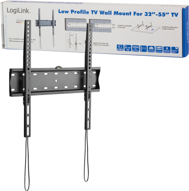 Logilink Televizoru stiprinājums 32"-55", fix, 25mm BP0013 | Elektrika.lv