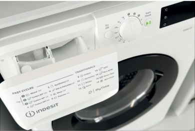 Indesit INDESIT | Washing machine | MTWE 71252 WK EE | Energy efficiency class E | Front loading | Washing capacity 7 kg | 1200 RPM | Depth 54 cm | Width 59.5 cm | Display | Big Digit | White MTWE 71252 WK EE