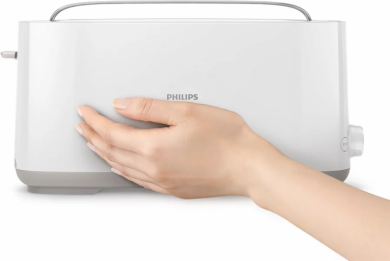 Philips Toaster Daily Collection 870-1030W, white HD2590/00 | Elektrika.lv