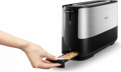 Philips Philips | Toaster | HD2692/90 Viva Collection | Power 950 W | Number of slots 2 | Housing material  Metal/Plastic | Black HD2692/90
