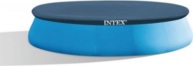 Intex Easy Set Baseins, Filter Pump, Safety Ladder, Ground Cloth, Zils, Vecums 6+, 457x107  cm 26166NP | Elektrika.lv