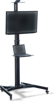 Digitus  Digitus | Floor stand | TV-Cart for screens up to 70", max. 50kg wheelbase, VESA max. 600x400 | Tilt | 37-70 " | Maximum weight (capacity) 50 kg | Black DA-90370