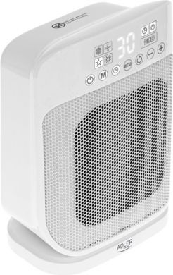 ADLER Infrared heater Ceramic, with remote control, 1500W, 15m², white AD 7727 | Elektrika.lv