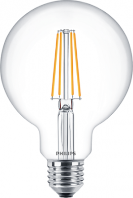Philips LED Spuldze (7W) 60W E27 G93 806Lm WW CL ND 929001387992 | Elektrika.lv
