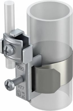Obo Bettermann Earthing pipe clamp 3 / 8-4 " stainless steel V2A 5057523 | Elektrika.lv