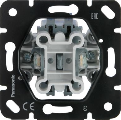 Panasonic Žalūziju vadības slēdzis, thea blu, mehanisms WBTM01235NC | Elektrika.lv