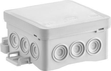 Simet SA Junction box NS5 75x75x40 mm IP54 grey with lid 35360102 | Elektrika.lv