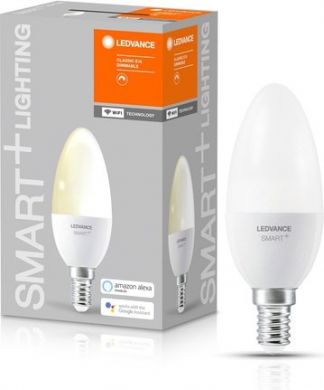 LEDVANCE SMART+ WiFi Spuldze Classic B40 TW E14 FR Baltas krāsas toņi 4058075485556 | Elektrika.lv