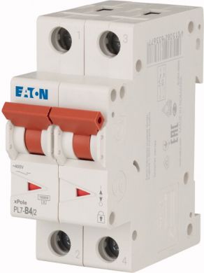 EATON PL7-B4/2 Automātslēdzis 2P B 4A 165086 | Elektrika.lv