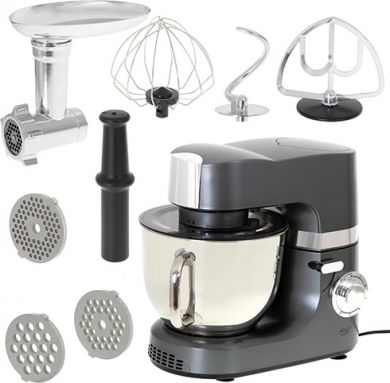 ADLER Adler | Planetary Food Processor | AD 4221 | 1200 W | Number of speeds 6 | Bowl capacity 7 L | Meat mincer | Steel AD 4221