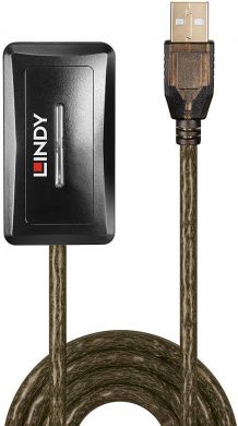 Lindy CABLE USB2 EXTENSION HUB 10M/ACTIVE 42635 LINDY 42635 | Elektrika.lv
