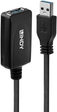 Lindy CABLE USB3 EXTENSION 5M/43155 LINDY 43155 | Elektrika.lv