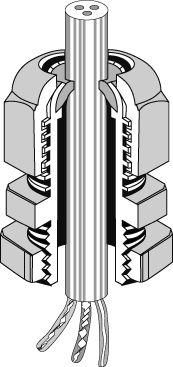 Hensel Kabeļa blīvslēgs AKM 16 5-10mm pelēks IP66/67 3600209 | Elektrika.lv