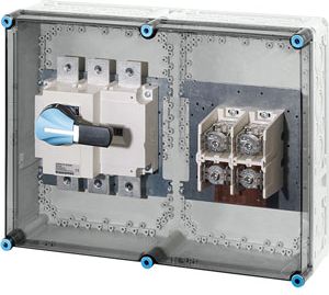 Hensel Mi switch disconnector box 630A 3-pole + PE + N 20001331 | Elektrika.lv