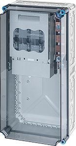 Hensel Mi 6479 HRC fuse switch disconnector box 1xNH1, 3P, 250A, bus-mounted 5P 630A, IP65 2000784 | Elektrika.lv