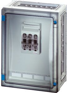 Hensel FP 4211 HRC fuse box with fuse switch disconnector 1xNH000, 3P, 125A+PE+N, IP65, ENYSTAR 68000218 | Elektrika.lv