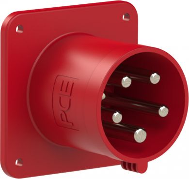 PCE Spraudnis CEE paneļu 5x63A (3P+N+PE) 6h IP44 POWER TWIST sarkans 6351-6K | Elektrika.lv