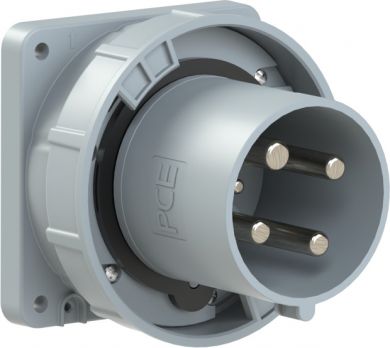 PCE CEE-flanged plug straight 125A 4p 1h IP67 POWER TWIST 644-1 | Elektrika.lv