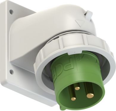 PCE CEE-flanged plug angled 16A 3p 10h IP67 777132-10 | Elektrika.lv