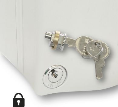 PCE cylinderlock for PCE design socket&lt;br&gt;incl. 2 pcs. keys simultanious locking&lt;br&gt; for oorder of more locks and keys for simultanious locking please use this article number) 901025 | Elektrika.lv