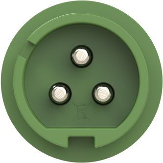 PCE CEE-wall mounted plug 16A 3p 24/42VAC 300Hz IP44 TWIST 583-2V | Elektrika.lv