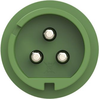 PCE CEE-flanged plug straight 70x70mm 32A 3p 24/42VAC 300Hz IP44 TWIST 693-2V | Elektrika.lv