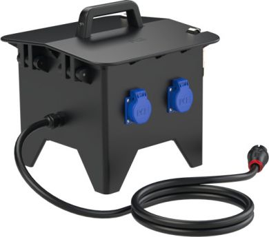 PCE Distribution box rubber mobile SPITZ BV 4xSSD 2m3G2 elek.Wech.Z&auml;hler Ea IP54 9474162 | Elektrika.lv