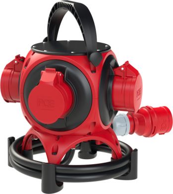 PCE Distribution box plastic mobile PEGASUS MV 4x16/5 2m5G2.5St16/5 R IP44 9034002 | Elektrika.lv