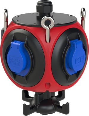 PCE Distribution box hanging plastic PEGASUS BV 3xSSD M25o 4Ri Ea R IP44 9033052 | Elektrika.lv