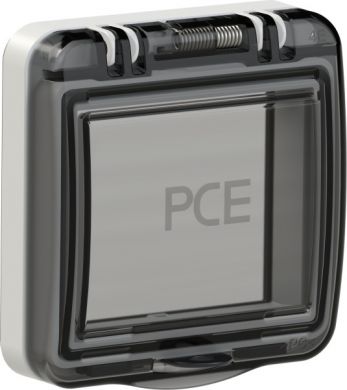 PCE Окно предохранителя (на петлях) 4 модуля IP44/IP54 светло серый 9006504 | Elektrika.lv