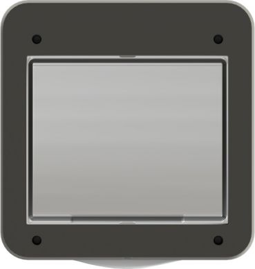 PCE Fuse window (hinged) 4 modules IP44/IP54 light grey 9006504 | Elektrika.lv