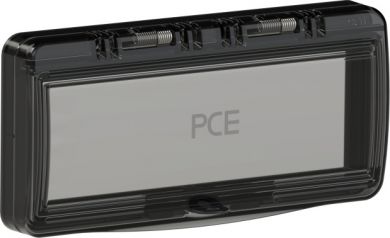 PCE Drošinātāja logs 10 moduļi IP44/IP54 melns 9006510S | Elektrika.lv